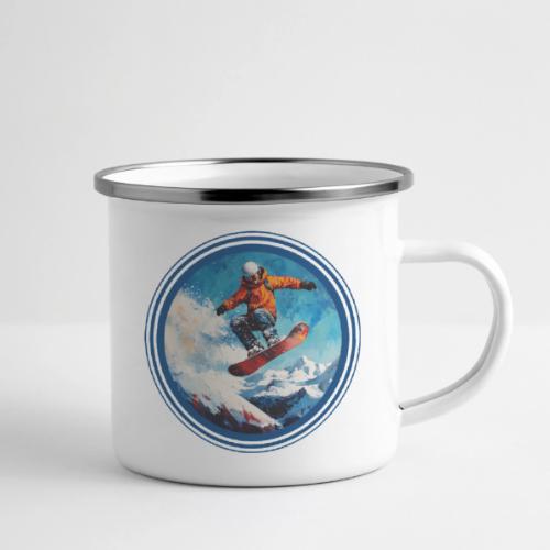 Snowboarding Vibes - Camper Mug
