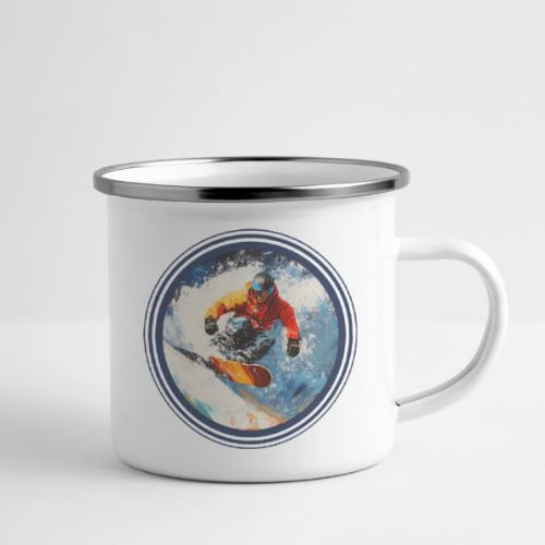 Snowboarding Rebel - Camper Mug