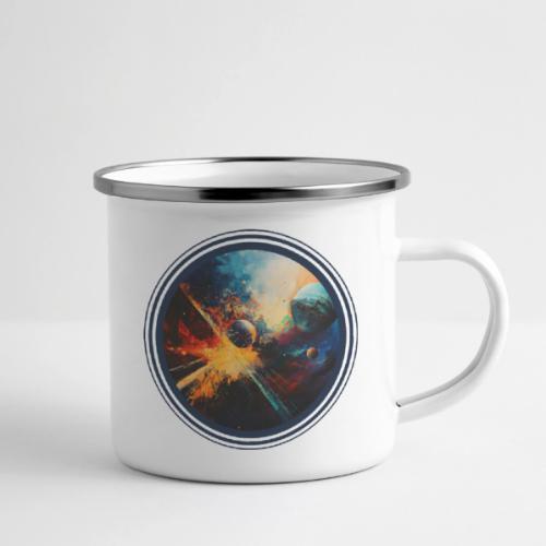 Planets in Turmoil - Camper Mug