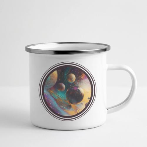 Planets in the Abstract - Camper Mug