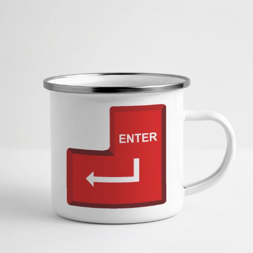 Just Press Enter - Camper Mug