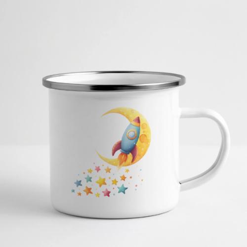 Rocket Trail of Stars - Camper Mug