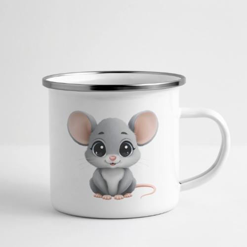 Baby Mouse: Little Grey Explorer - Camper Mug
