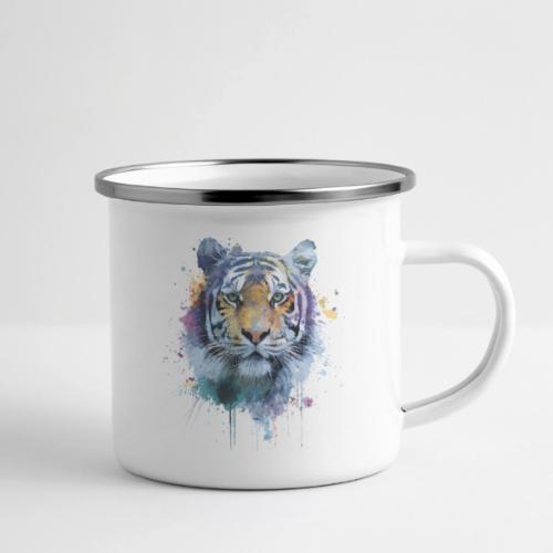 Splash-Art Tiger Face - Camper Mug