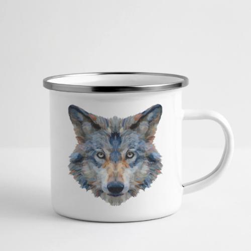 Wolf: Chromatic Wild Gaze - Camper Mug