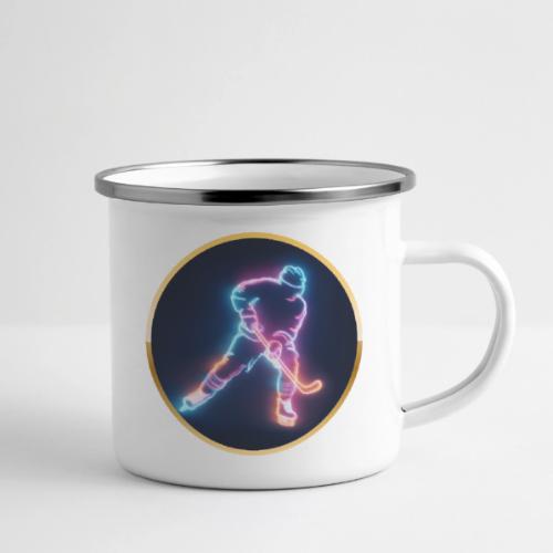 Golden Neon Hockey - Camper Mug
