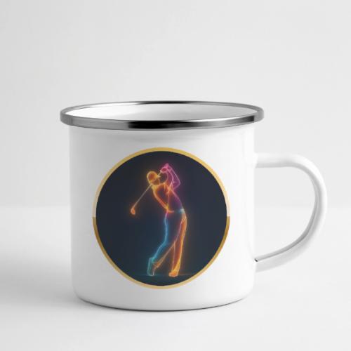 Neon Golf Motion - Camper Mug