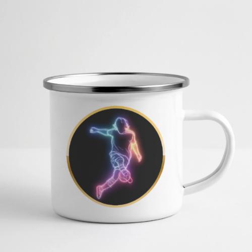 Soccer: Neon Goal Fusion - Camper Mug