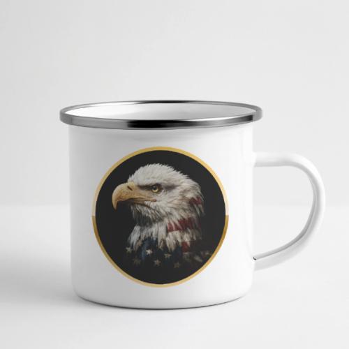 America: Golden Freedom Crest - Camper Mug