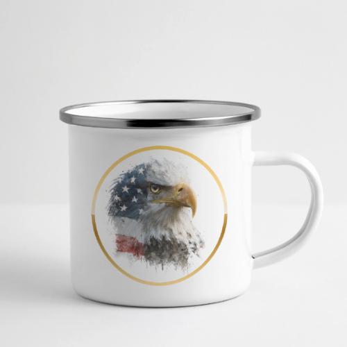 USA: Patriot Wing Emblem - Camper Mug