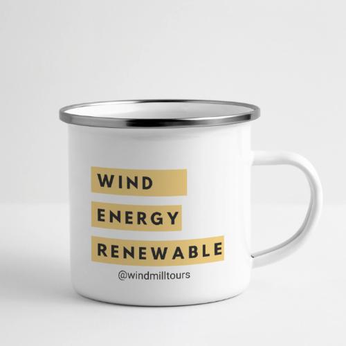 Wind Energy Renewable - Camper Mug