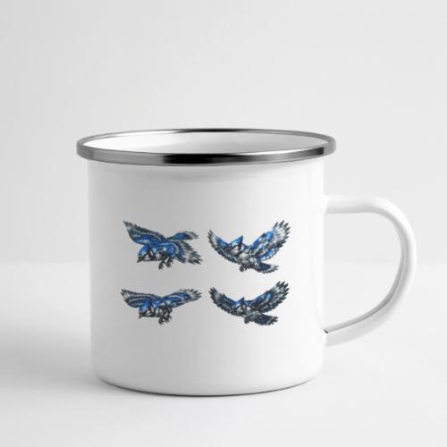 Silver Blue Jay Flight Stages - Camper Mug