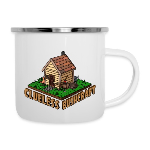 Clueless Bushcraft 2022 Logo - Camper Mug
