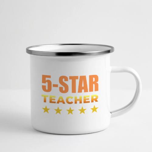 Five-Star Teacher - Camper Mug