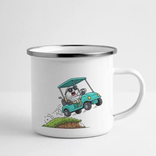 Full Send Only Crazy Cart Driver Quote - Camper Mug