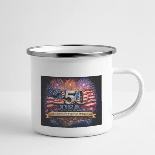 USA 250th Celebration - Camper Mug