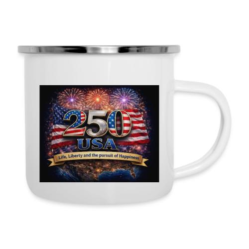 USA 250th Celebration - Camper Mug