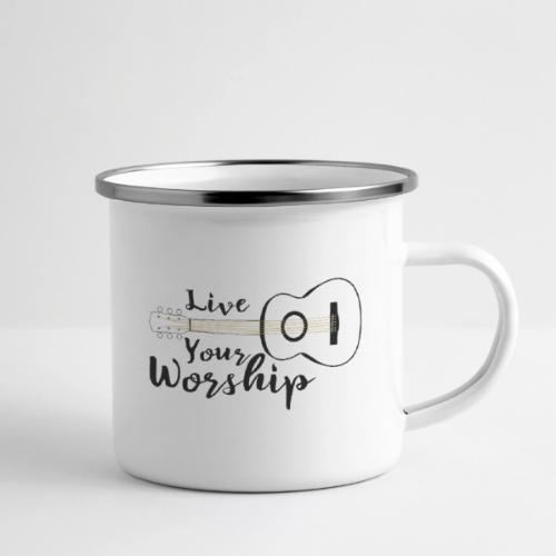 Live Your Worship, Don’t Just Give Lip Service - Camper Mug