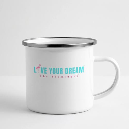 Live Your Dream w/Flamingo Bird - Camper Mug