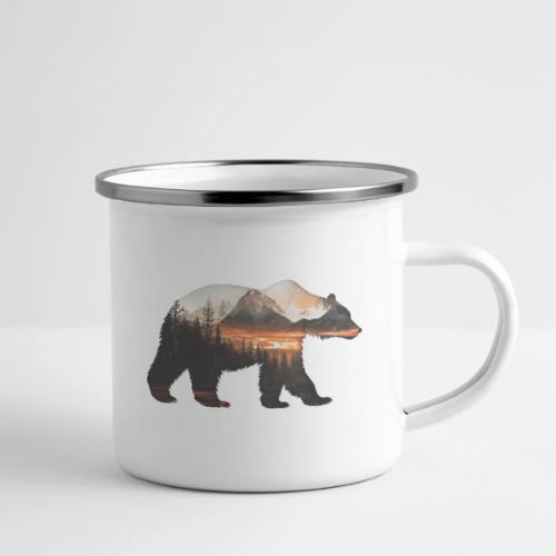 Canada Bear: fiery tones - Camper Mug