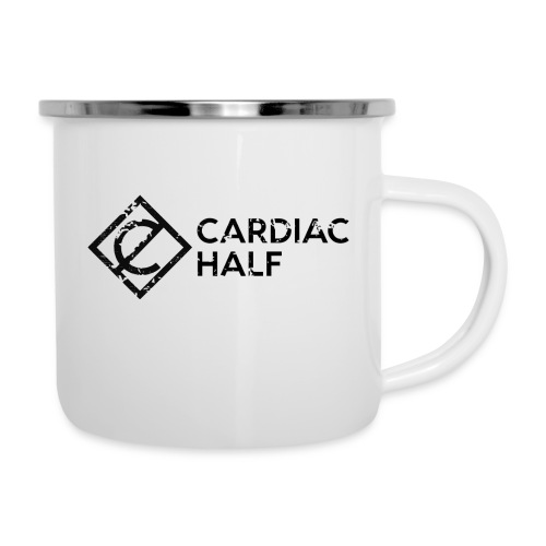 Cardiac Half Black Logo - Camper Mug