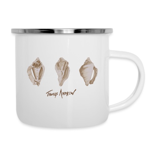 Shells 3 in a row with signature - Camper Mug