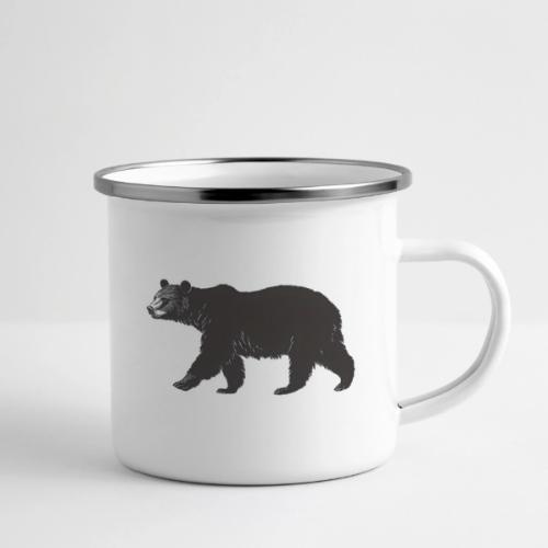 Midnight Black Bear - Camper Mug