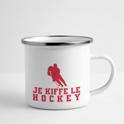 I love hockey - Camper Mug