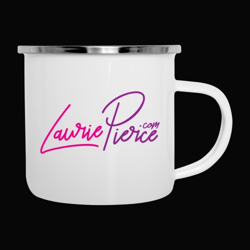 LauriePierce.com Logo - Camper Mug
