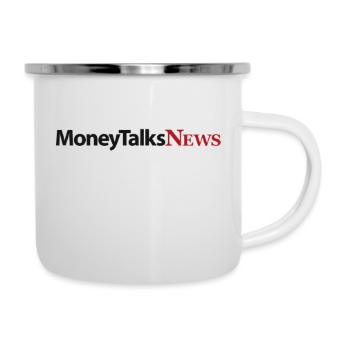 Money Talks News Logo - Camper Mug