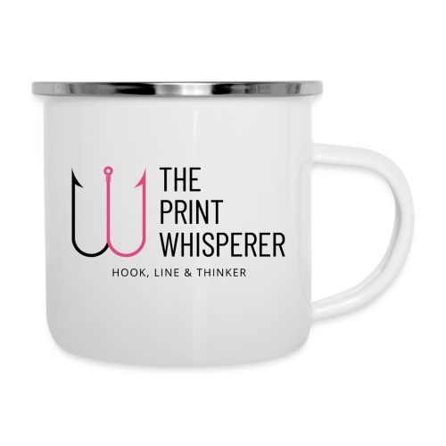 The Print Whisperer Logo - Camper Mug