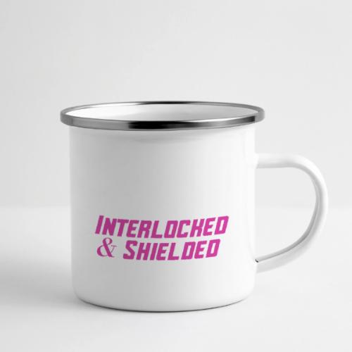 INTERLOCKED & SHIELDED - FUCHSIA DESIGN - Camper Mug