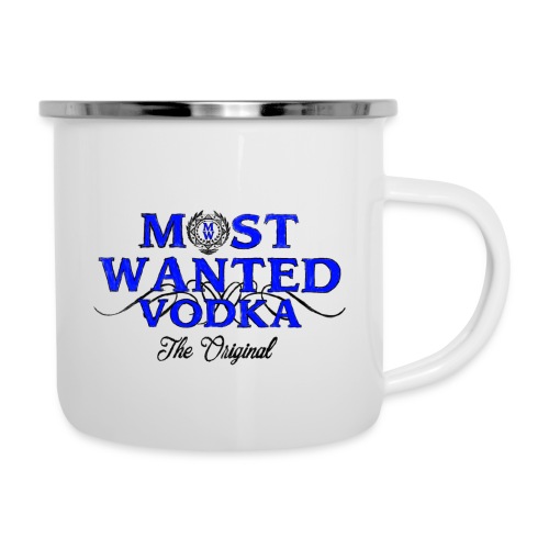 sketched most wanted vodka - Camper Mug