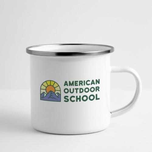 American Outdoor School Standard Logo - Camper Mug