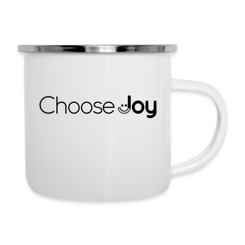 Choose Joy in Black wide - Camper Mug