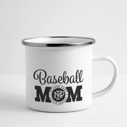 MPLL Baseball Mom Graphic Black - Camper Mug