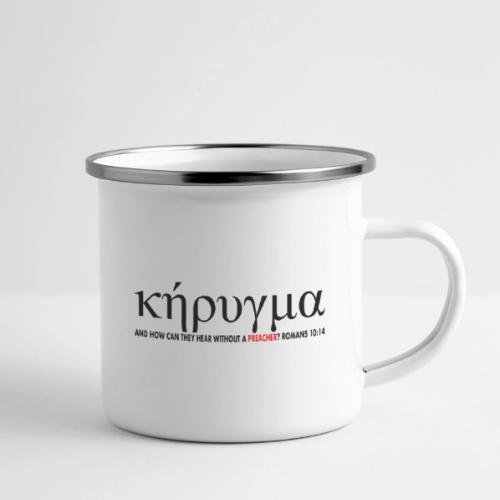 Kerygma to proclaim preach - Camper Mug