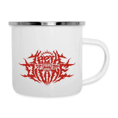 Teeth Of The Divine Logo RED - Camper Mug