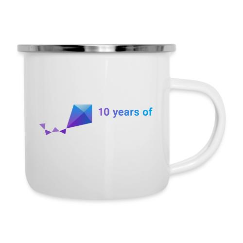 Zephyr 10th Anniversary Horizontal Color Reversed - Camper Mug