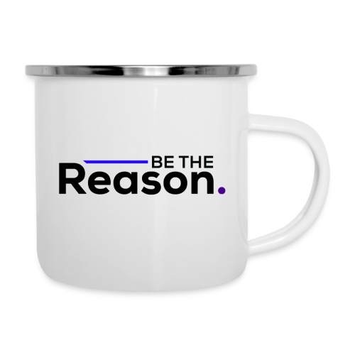 Be the Reason Logo (Black) - Camper Mug