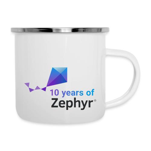 Zephyr 10th Anniversary Stacked Color - Camper Mug