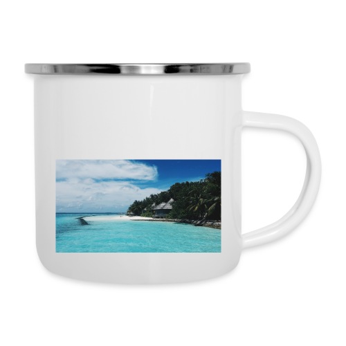 beach delight - Camper Mug