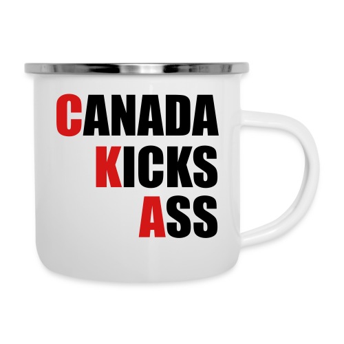Canada Kicks Ass Vertical - Camper Mug