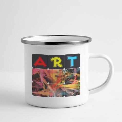 Chaotic Threads of Art - Camper Mug
