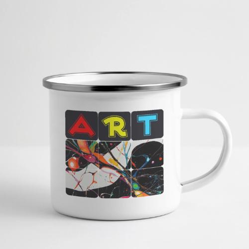 Art in Motion: Color Unleashed - Camper Mug