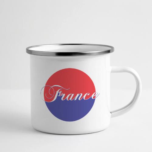 France Tricolore Circle - Camper Mug