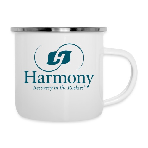 Harmony LOGO TEAL - Camper Mug