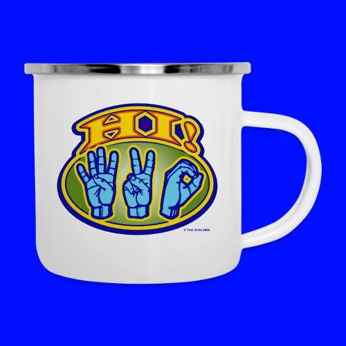 Tom's T-Hall PotTees Series #3 HI! 420pot tees - Camper Mug