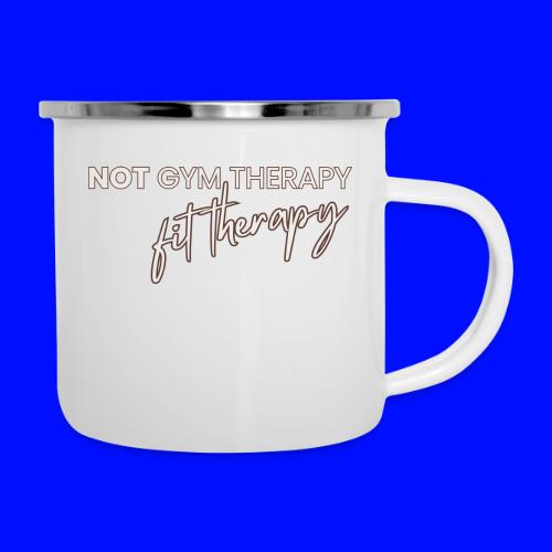 not gym therapy - Camper Mug