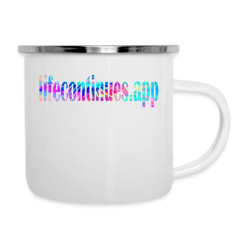 Lifecontinues.app1 - Camper Mug